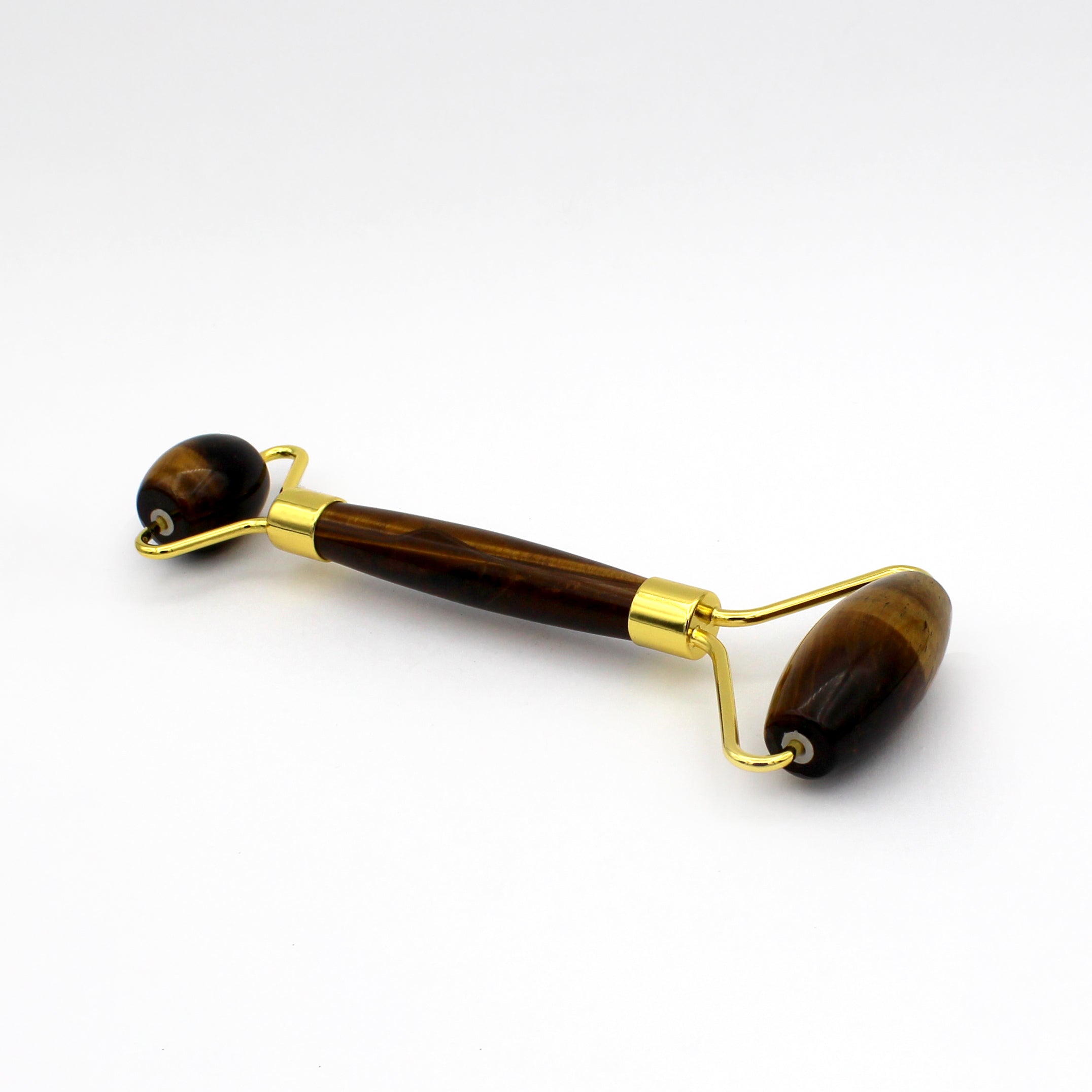 Facial Roller Tiger's Eye - Double Terminated